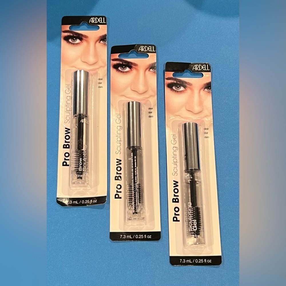 ARDELL pro brow sculpting gel/ 3pieces clear 0.25 fl oz
